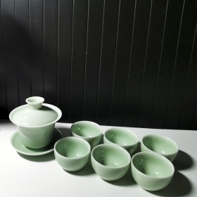 Green tea set